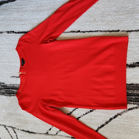 Ann Taylor Orange Sweater - Picture 3 of 7